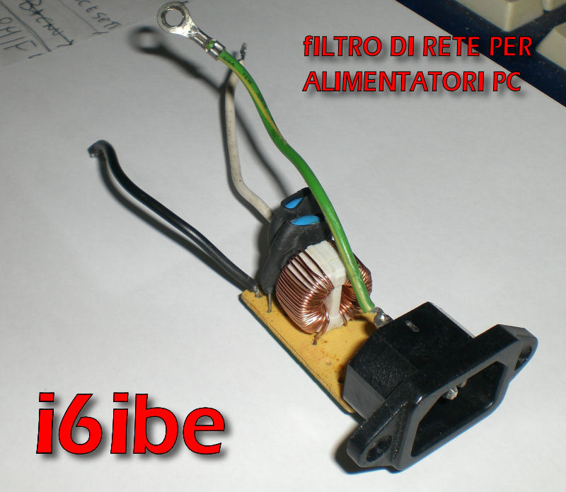 Filtro antidisturbio per alimentatori Switching PC i6ibe